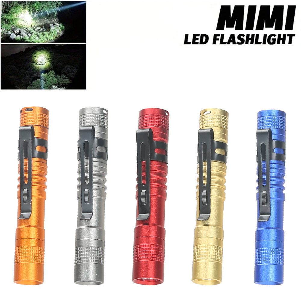 Outdoor Camping Lights - ミニポータブル LED ペンライト クリップ付き 超高輝度 高ルーメン