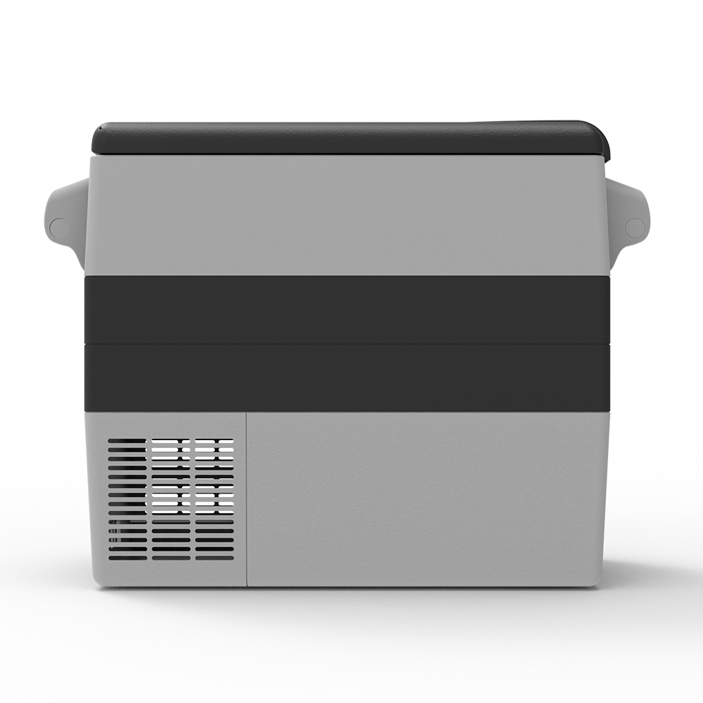Outdoor Camping Box - 最高の12ボルト24ボルト55Lポータブル電動屋外キャンプ用ソーラー冷蔵庫冷凍庫車載冷蔵庫クーラーボックス（トラック用）