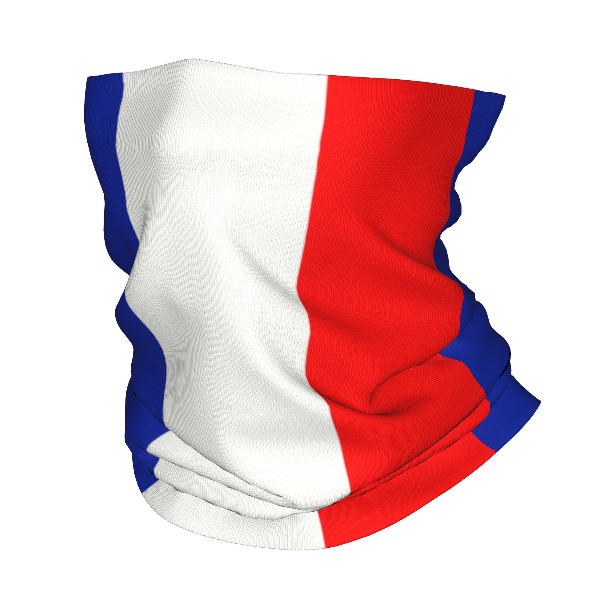 Trekking Gaiters - カスタムフランス国旗フランスバンダナ冬ネックウォーマー女性防風ラップフェイススカーフハイキングゲートルヘッドバンド