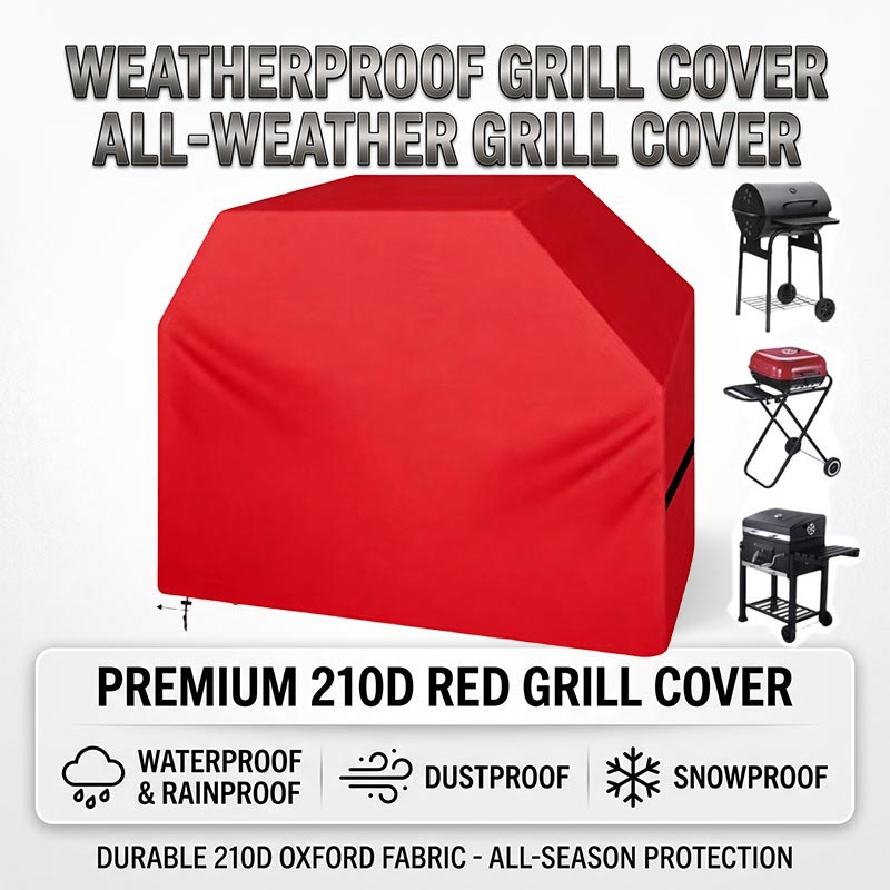 Outdoor Camping Stove - 210D BBQカバー 防塵 防水 厚手 アウトドア