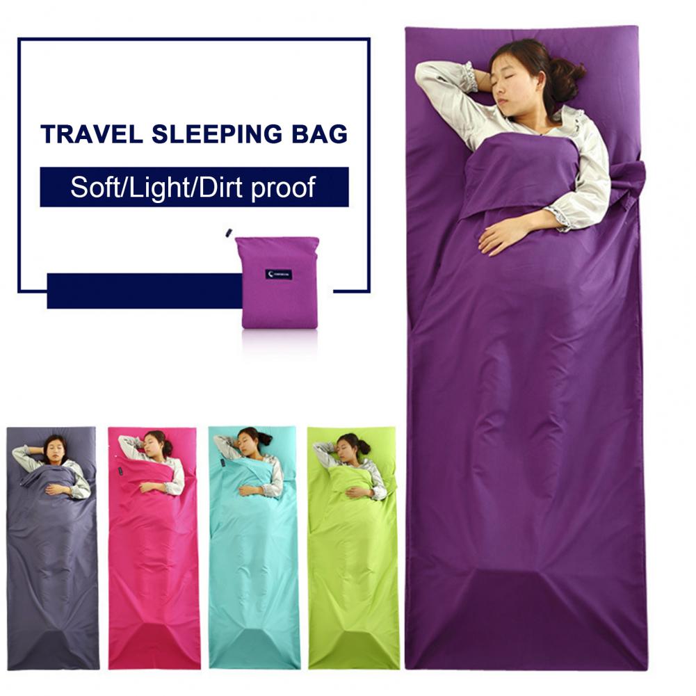 Ultralight Sleeping Bag - ポータブル超軽量寝袋,屋外キャンプテント,旅行用ライナー,防水ホテルシート,テント