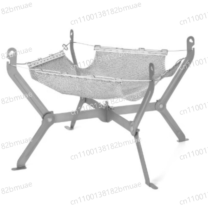 Outdoor Camping Stove - ハイキング、ピクニック、料理、折りたたみ式BBQバーベキューグリルメッシュ、ポータブル屋外キャンプファイヤーピット、薪ストーブバーナー用