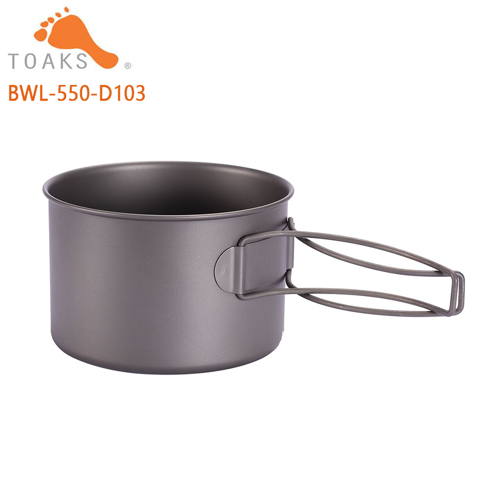 Toaks BWL-550折りたたみハンドル付きキャンプチタ - Outdoor Camping Cooking Equipment のレビューと価格