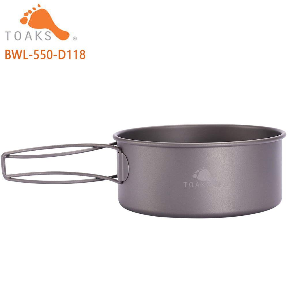 Toaks BWL-550折りたたみハンドル付きキャンプチタ - Outdoor Camping Cooking Equipment のレビューと価格