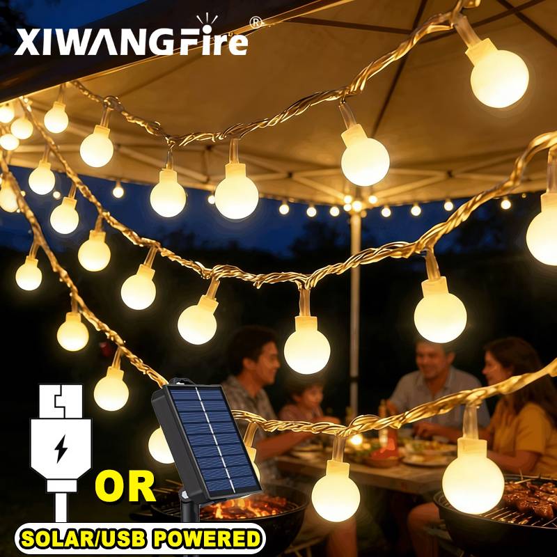 3-10M ソーラー/USB/バッテリー式ストリングライト、 - Outdoor Camping Lights のレビューと価格
