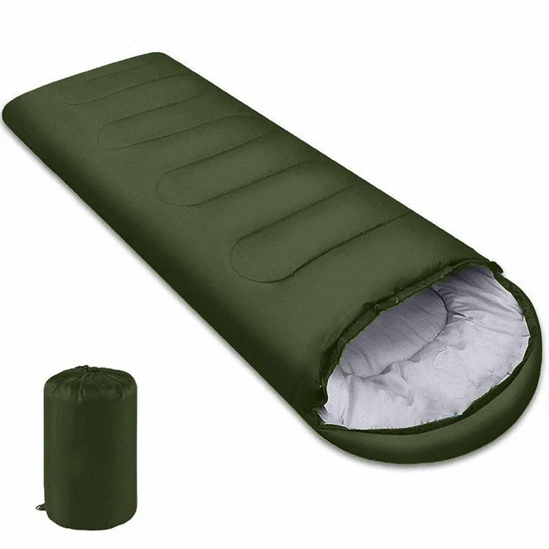 キャンプ寝袋超軽量防水 4 シーズン暖かい封筒型寝袋アウトド - Ultralight Sleeping Bag のレビューと価格