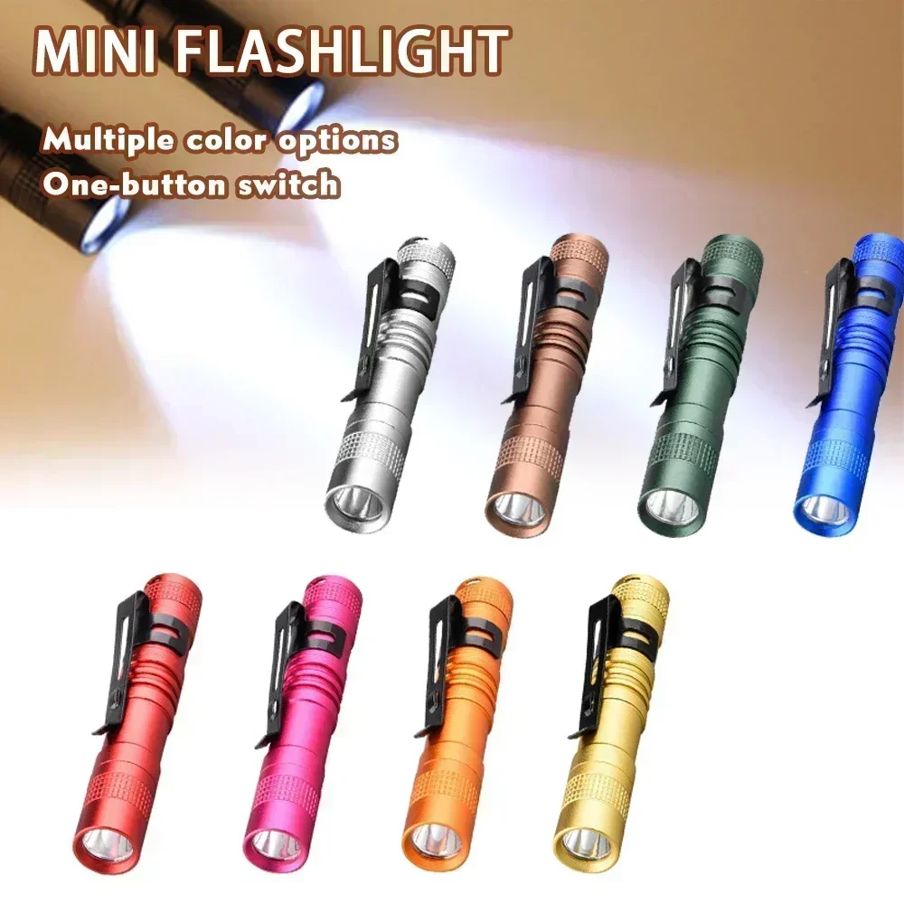 ミニポータブル LED ペンライト クリップ付き 超高輝度  - Outdoor Camping Lights のレビューと価格