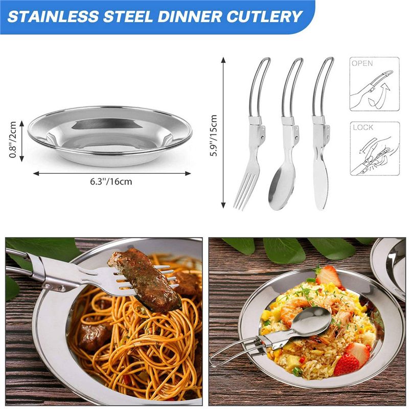 【購入者向け】キャンプ調理器具 ポータブル鍋 フライパン カ - Outdoor Camping Cooking Equipment のレビューと価格