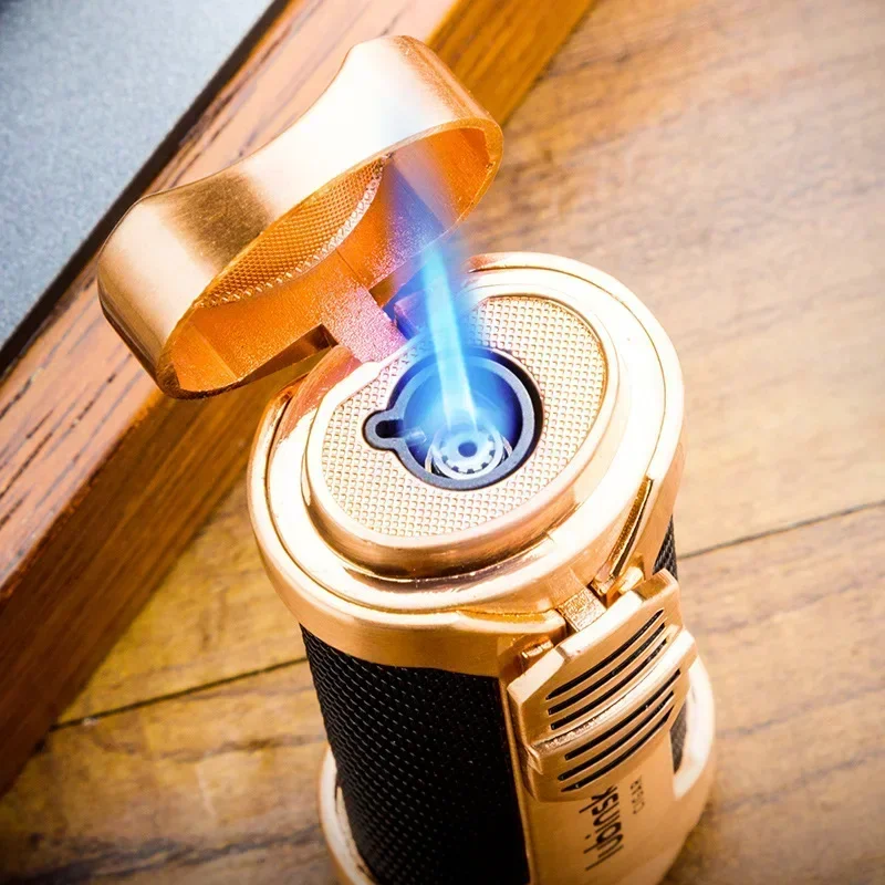 LUBINSKI ポータブル金属製防風シガーライター屋外ター - Outdoor Windproof Lighter のレビューと価格