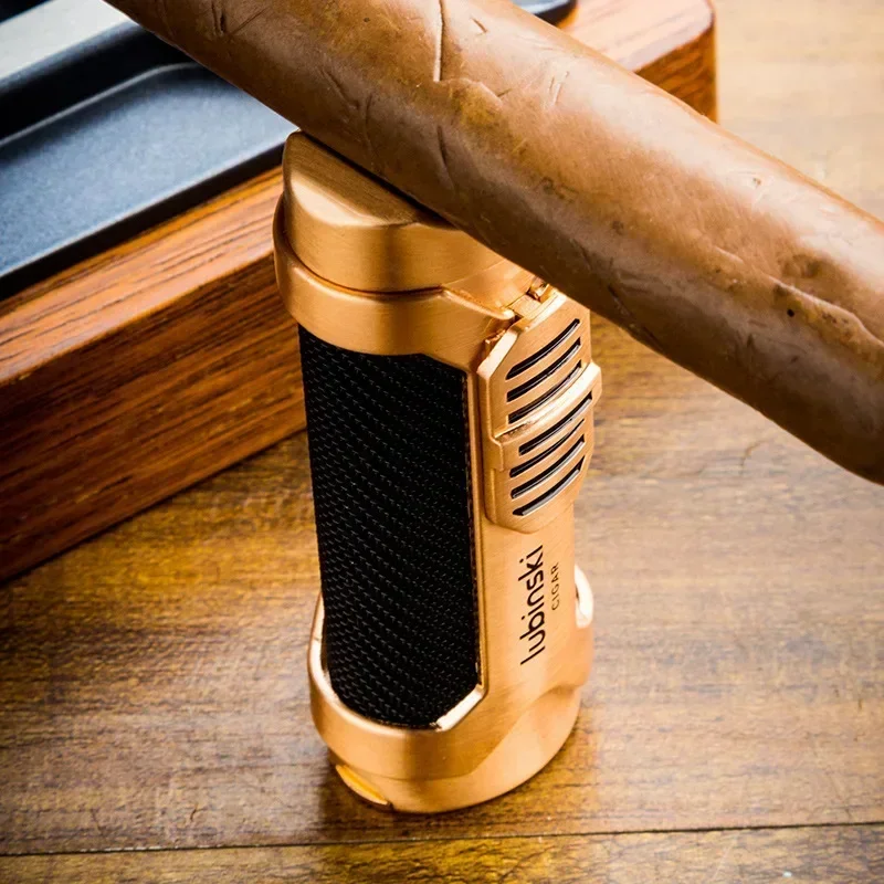 LUBINSKI ポータブル金属製防風シガーライター屋外ター - Outdoor Windproof Lighter のレビューと価格
