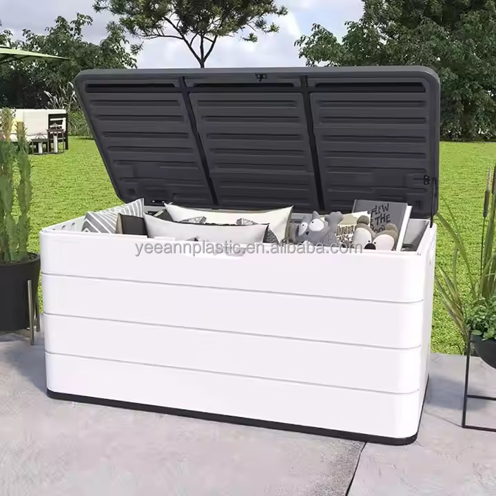 プラスチック製屋外パティオ家具キャンプツールオーガナイザー巨 - Outdoor Camping Box のレビューと価格
