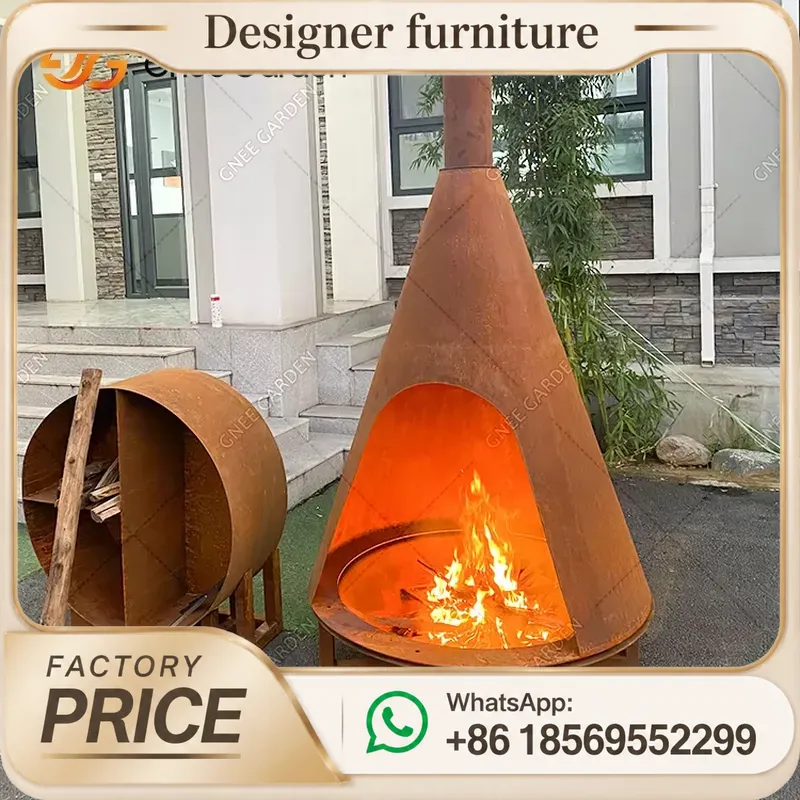 煙突付きポータブル木質ペレットストーブ、モダンな暖房器具、ア - Outdoor Camping Stove のレビューと価格