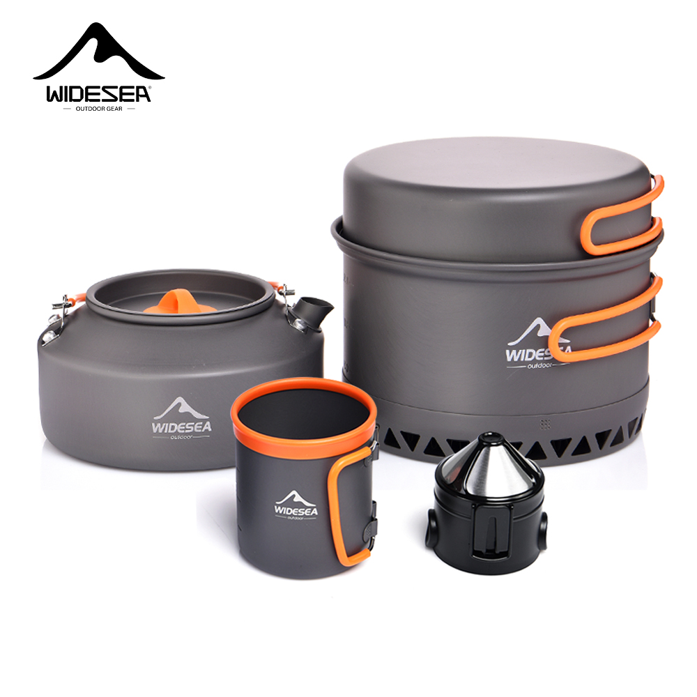 キャンプ食器アウトドア調理器具セットポット観光ケトルコーヒー - Outdoor Camping Cooking Equipment のレビューと価格