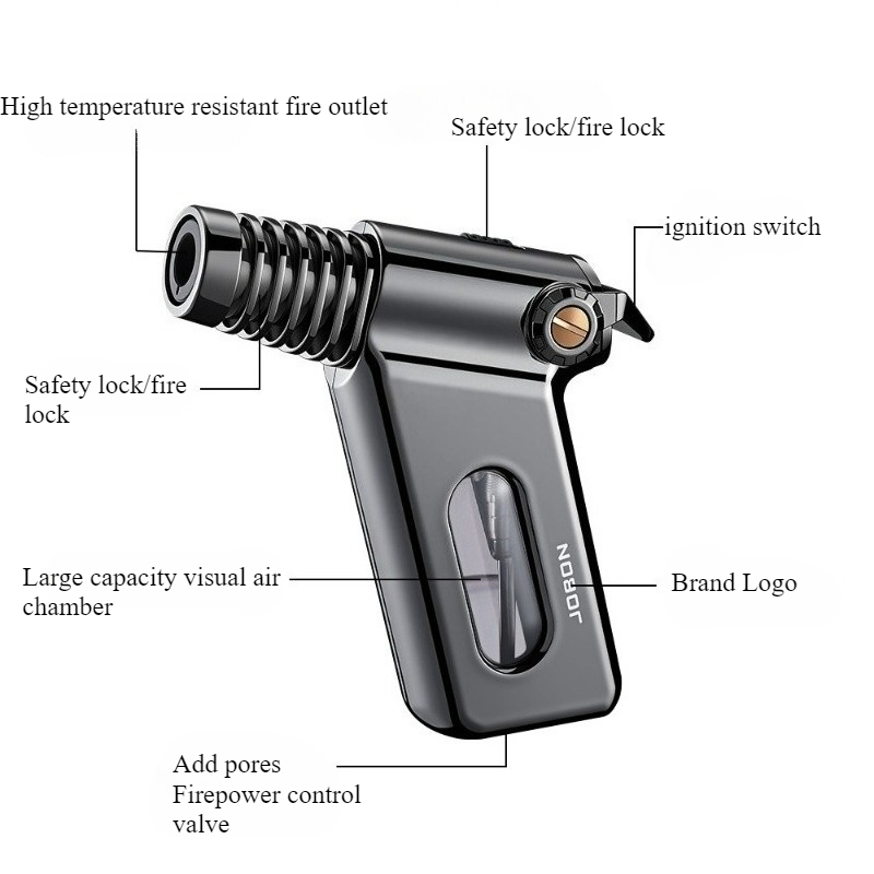 JOBON 高温シガー用防風ライター ポータブル 直充電 ブ - Outdoor Windproof Lighter のレビューと価格