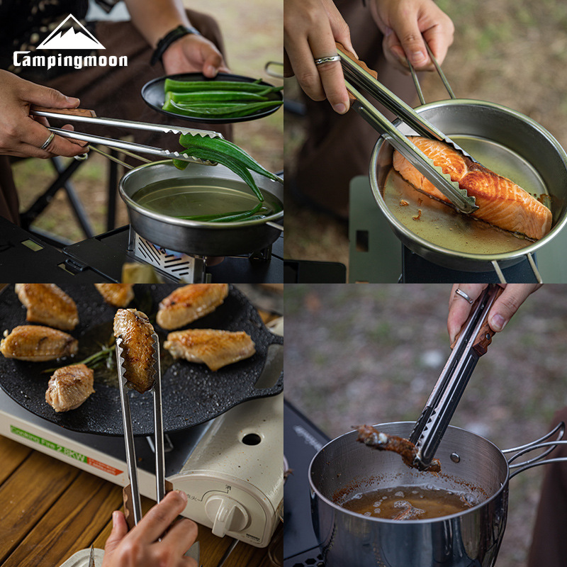 アウトドアキャンプキッチン用品調理器具サービングトングバーベ - Outdoor Y Camping のレビューと価格
