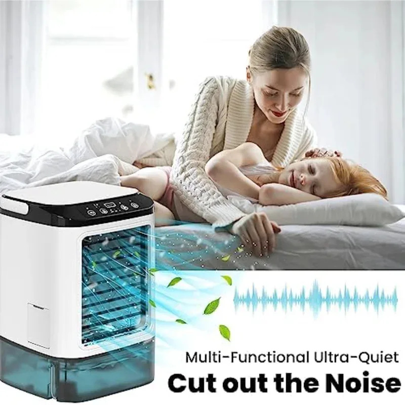 2025年最新 ポータブルミニエアコンファン 3段階風量調節 - Outdoor Camping Ventilator のレビューと価格