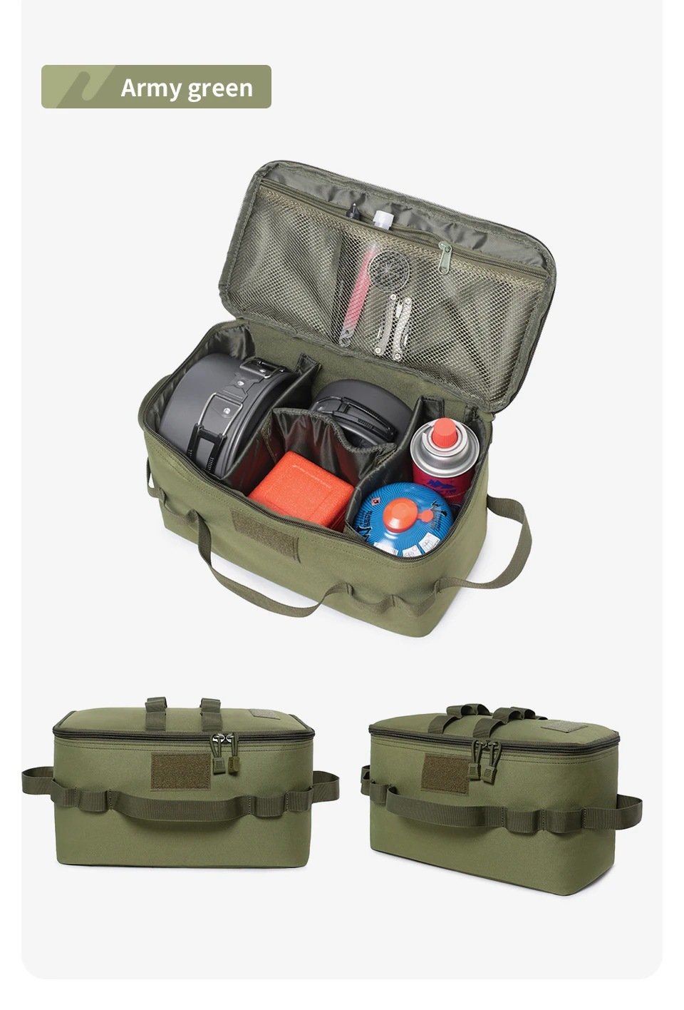 屋外キャンプ用ガスタンク収納バッグ 大容量 グラウンドネイル - Outdoor Camping Cooking Equipment のレビューと価格
