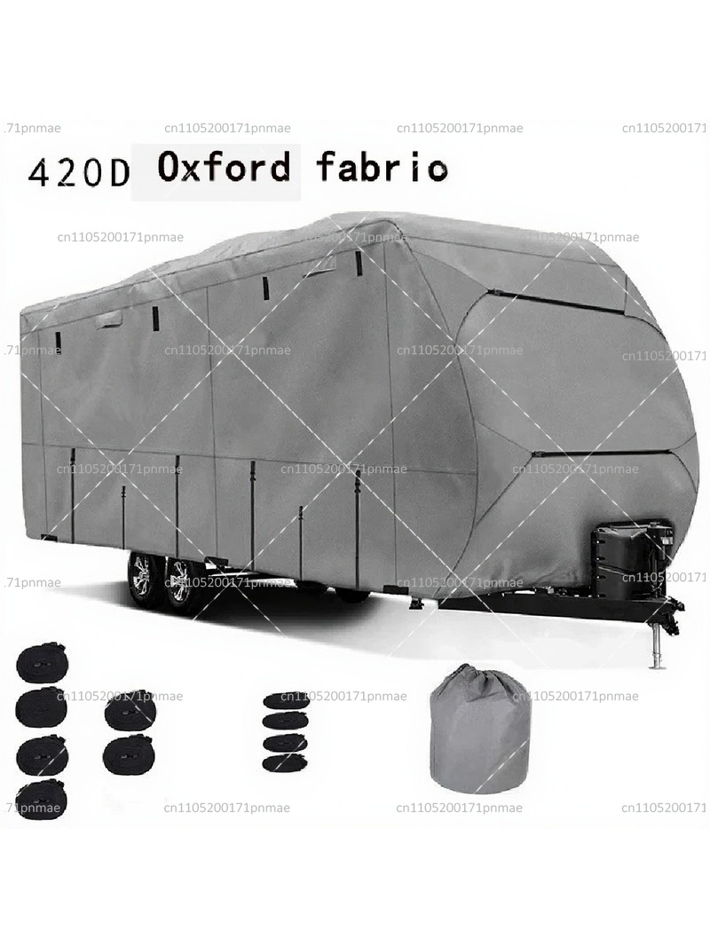 防水オックスフォード生地RVカバー、屋外キャンプ用、トレーラ - Outdoor Camping Wallpaper のレビューと価格
