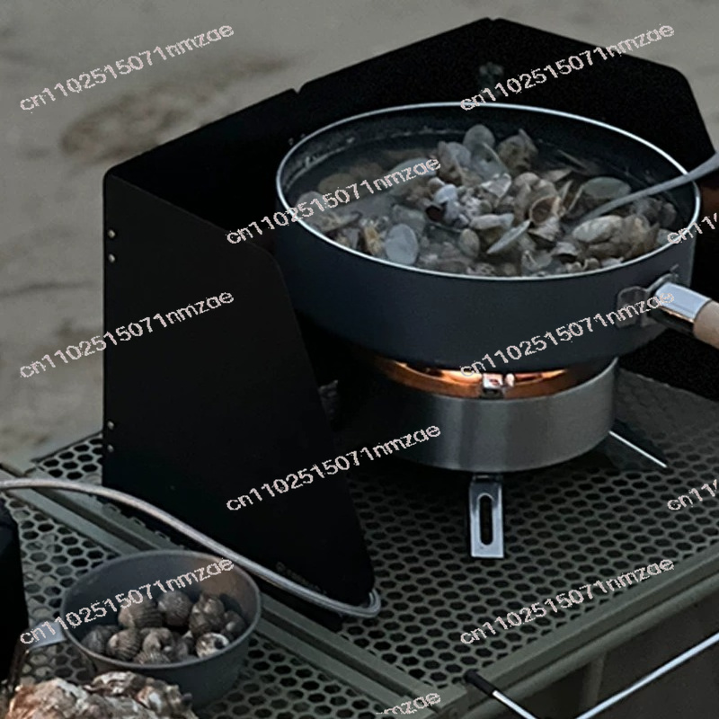 14000Wスターフレームマルチヘッドガスストーブ、ポータブ - Outdoor Camping Stove のレビューと価格