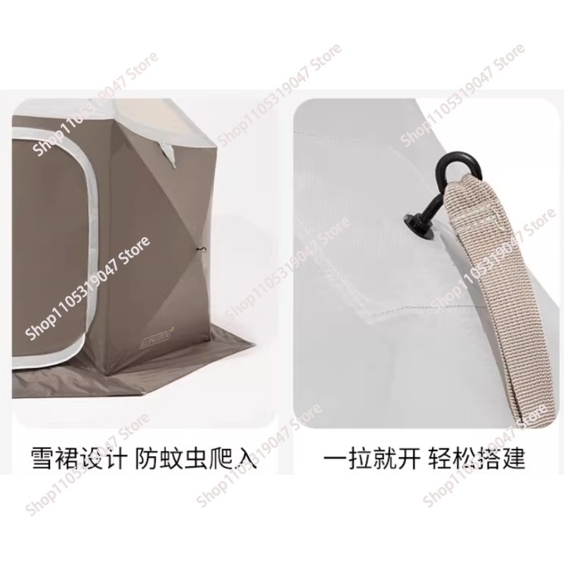 自動球形テント 軽量キャンプボックステント ポータブル折りた - Outdoor Camping Box のレビューと価格