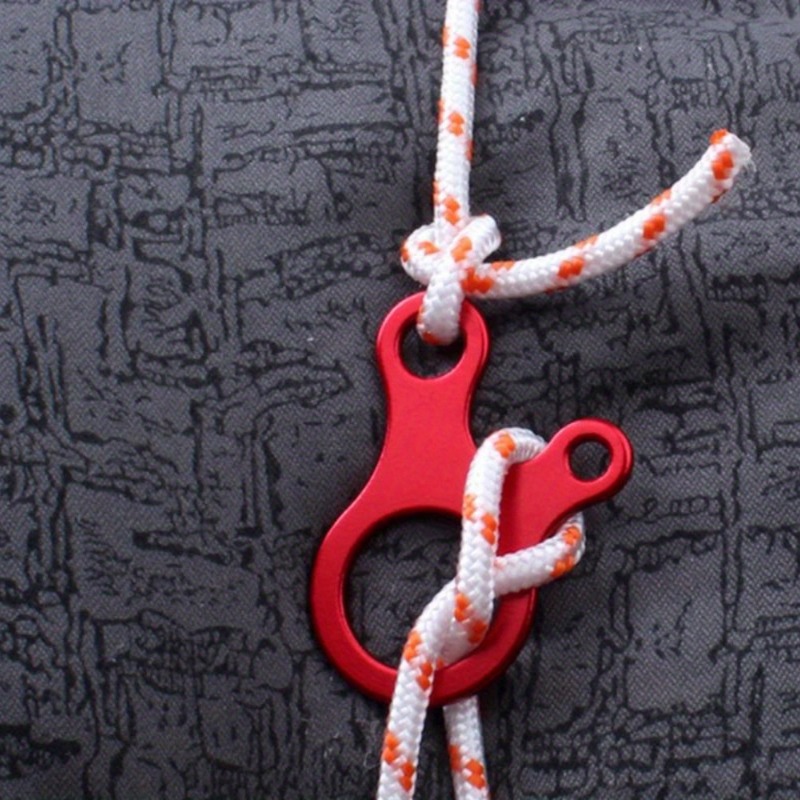 6個セット アウトドア キャンプテント用 風ロープバックル  - Outdoor Camping Extension Cord のレビューと価格