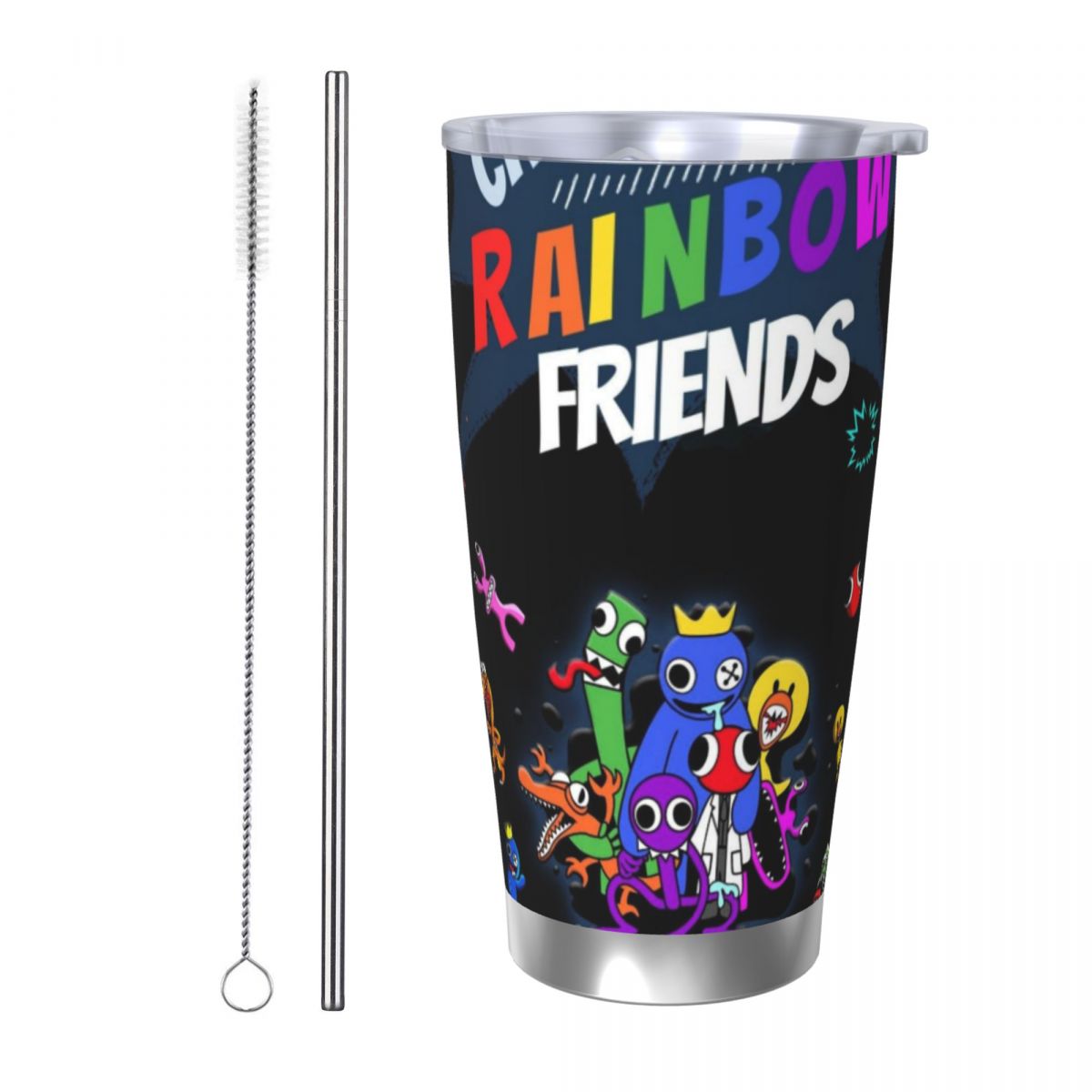 R-Rainbow-Friends 20オンス ステンレス製 - Vacuum Insulated Flask のレビューと価格