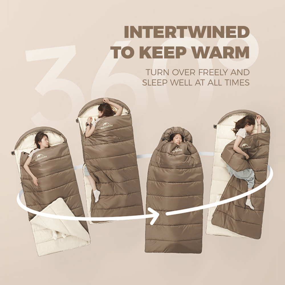 Naturehike U150S 寝袋 200 センチ幅封筒 - Ultralight Sleeping Bag のレビューと価格