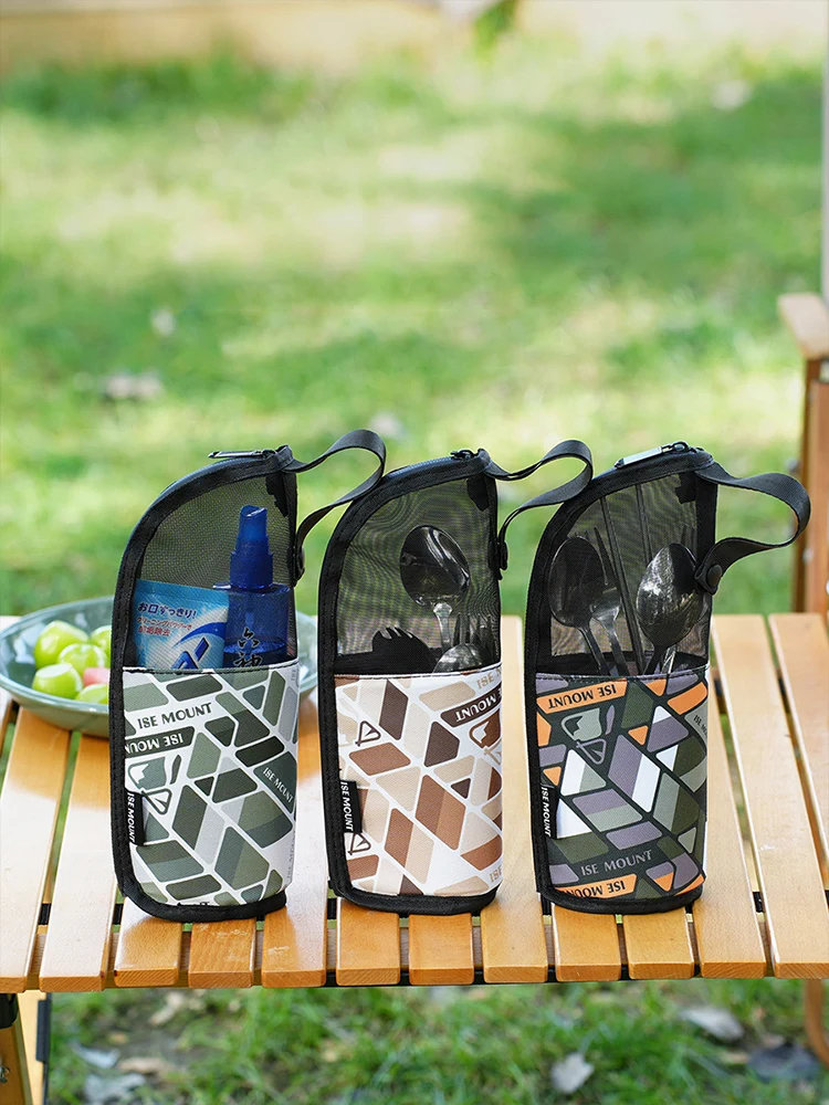 キャンプ調理器具収納袋防水キャンプ食器オーガナイザーポータブ - Outdoor Camping Cooking Equipment のレビューと価格