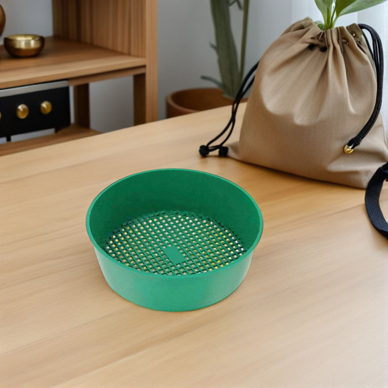 携帯用プラスチック製土壌ふるいツール、ガーデンメッシュふるい - Portable Water Filter のレビューと価格