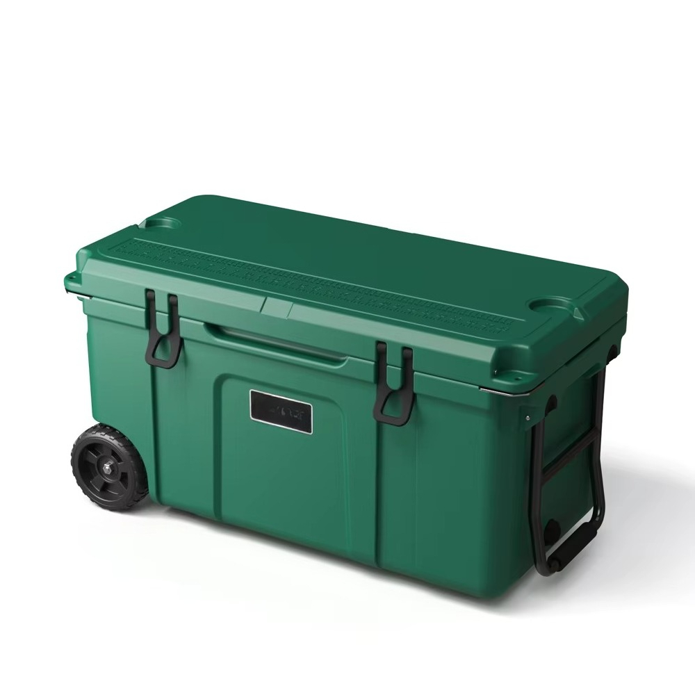 70QTカスタムロゴ入りランチ用断熱ロトモールドプラスチック - Outdoor Camping Box のレビューと価格