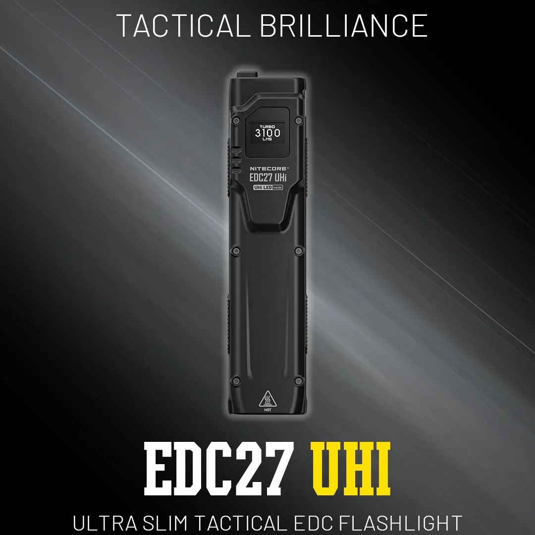 コンボイ UHi タクティカル EDC 懐中電灯 3100  - Outdoor Camping Lights のレビューと価格