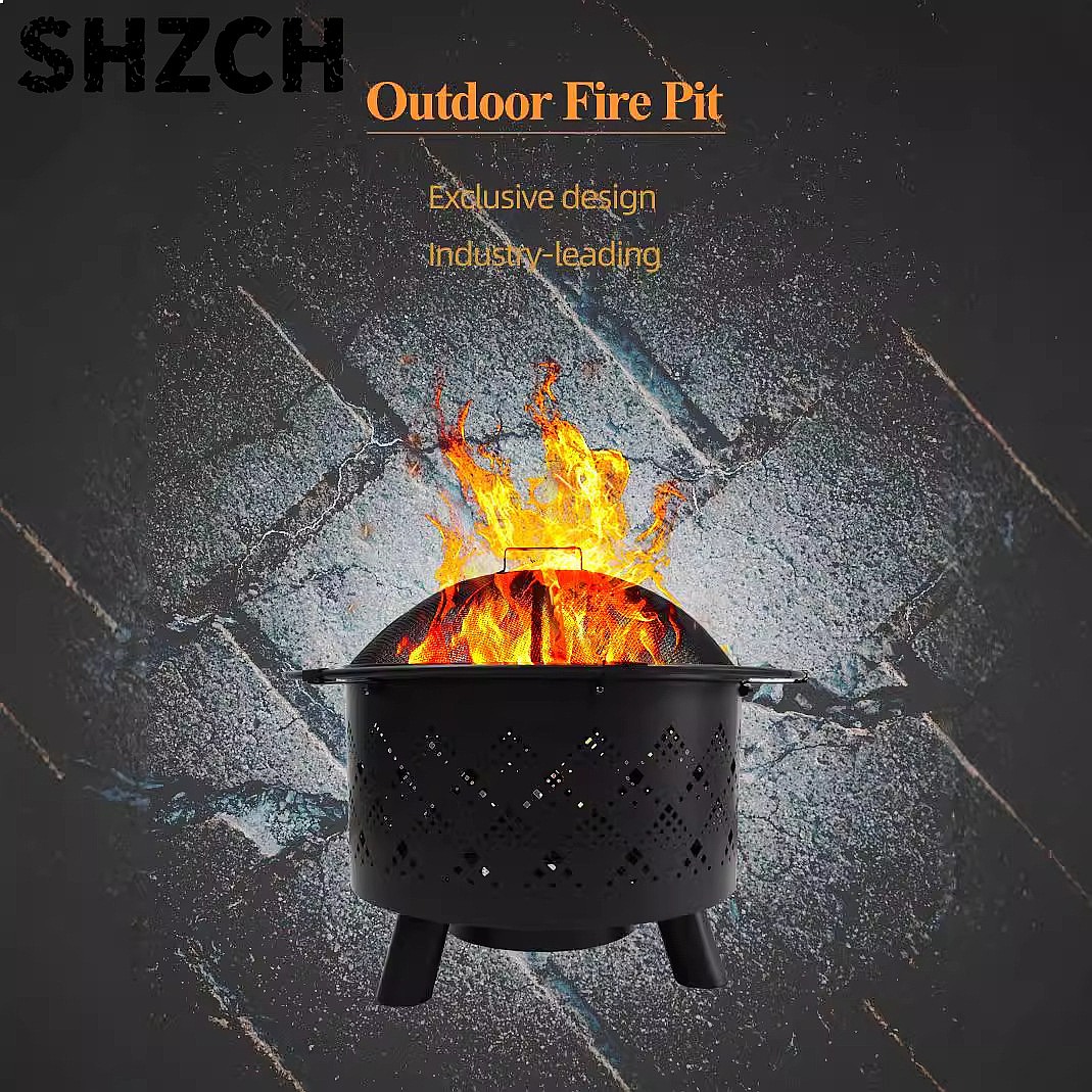 屋外用炭火暖炉、キャンプ・パティオ・庭用 - Outdoor Camping Stove のレビューと価格