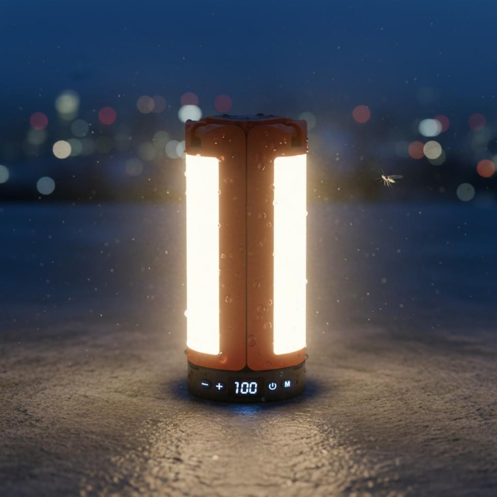 伸縮式テントランプ高さ調節可能ポータブルキャンプランプ折りた - Outdoor Camping Lights のレビューと価格