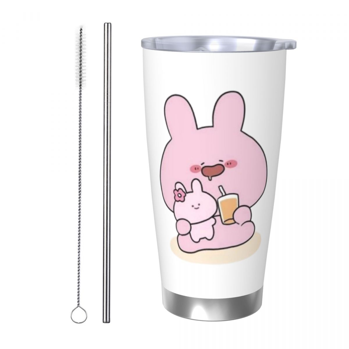 Asamimichaan キュートアサミミ 20オンス ステ - Vacuum Insulated Flask のレビューと価格