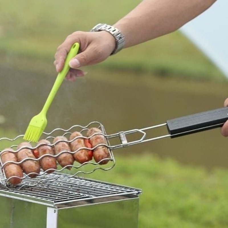 ポータブルキャンプBBQグリル コンパクト軽量 アウトドア旅 - Outdoor Camping Cooking Equipment のレビューと価格