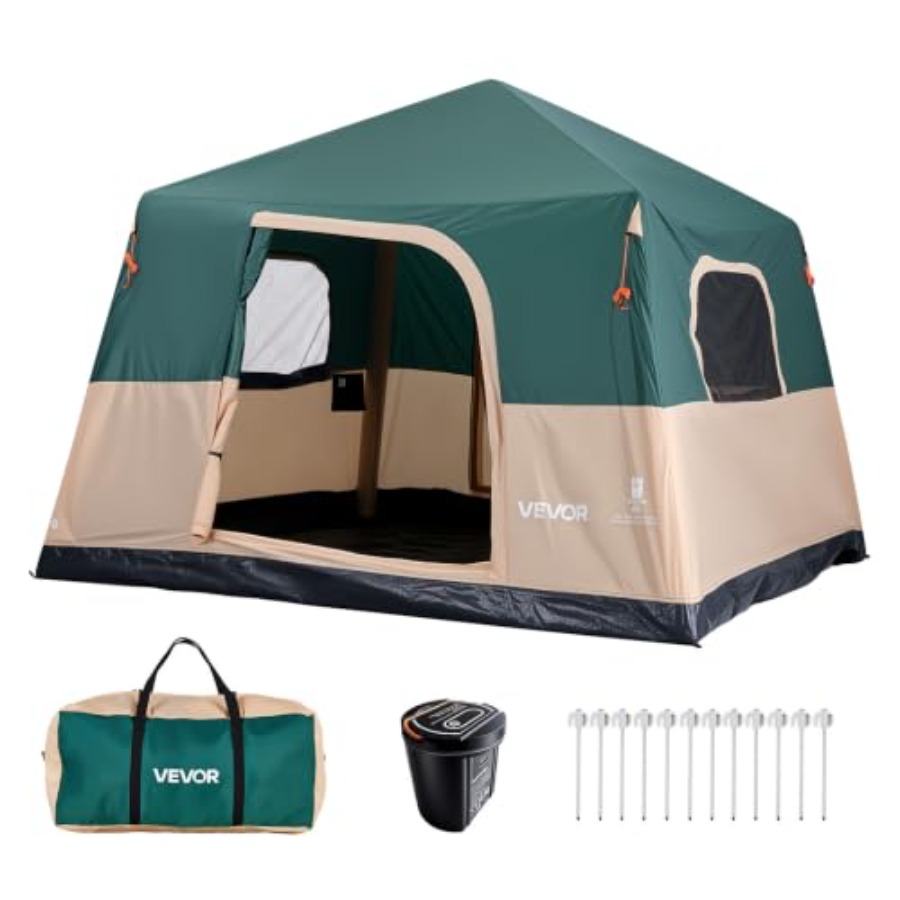 ファミリーアウトドアキャンプ・ハイキング用キャンプテント、T - Outdoor Camping On Youtube のレビューと価格