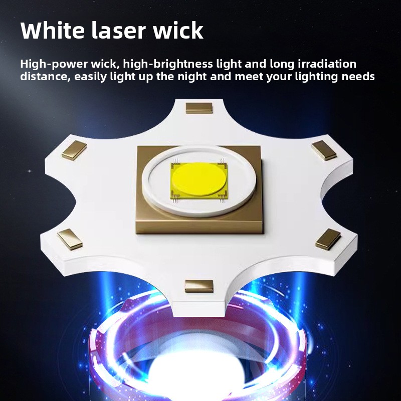7200mAh ハイライト懐中電灯 COB サイドライト屋外 - Outdoor Camping Lights のレビューと価格