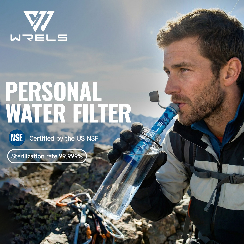 WRELS 屋外ポータブル浄水器セット キャンプ用浄水器 サ - Portable Water Filter のレビューと価格
