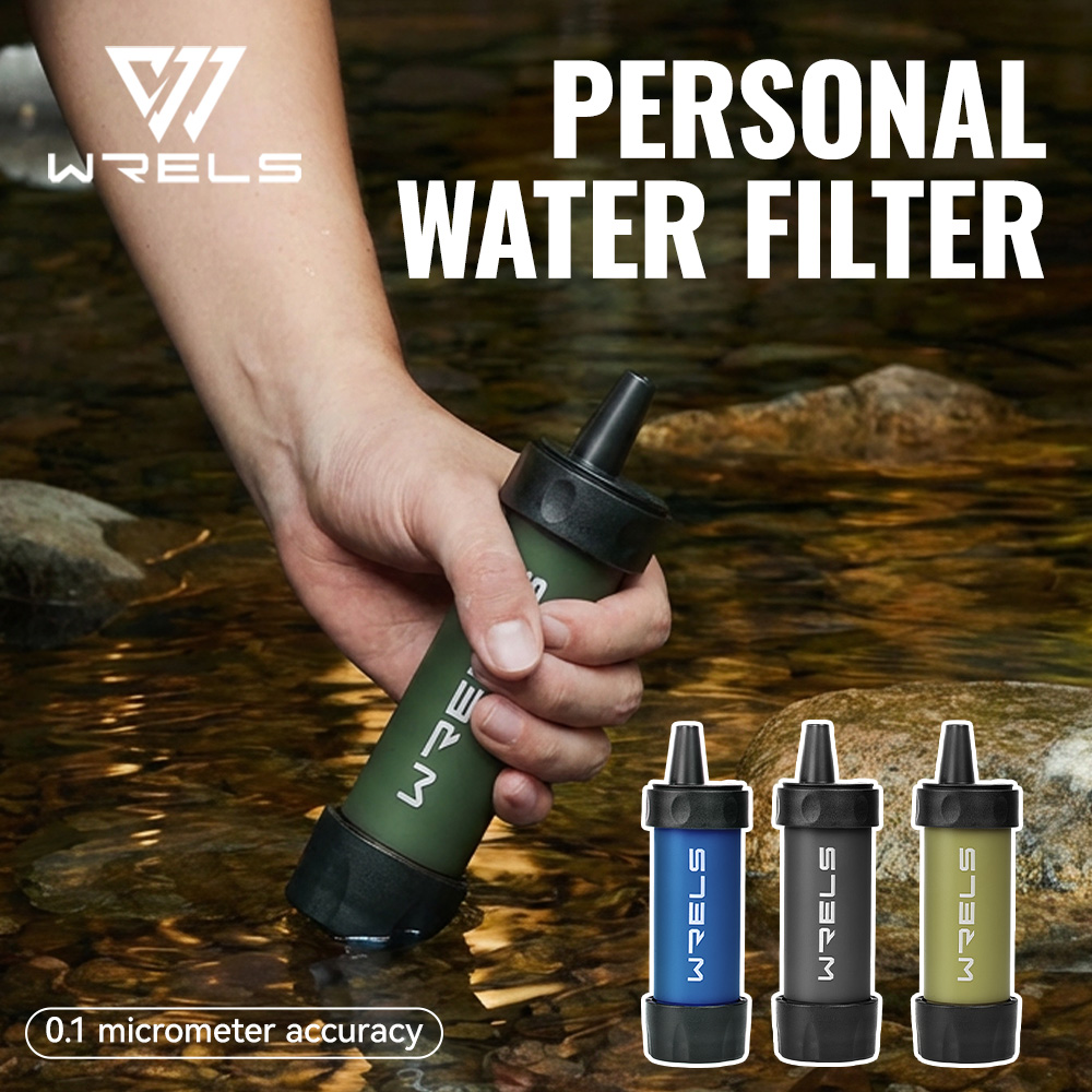 WRELS キャンプ＆サバイバル緊急用屋外携帯浄水器 - 直 - Portable Water Filter のレビューと価格